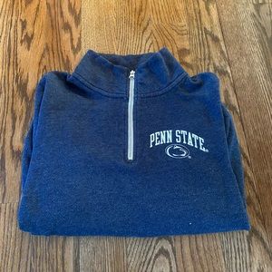 blue penn state quarterzip